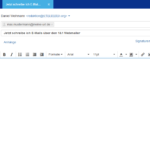 1und1 Webmail: E-Mail verfassen mit dem Editor